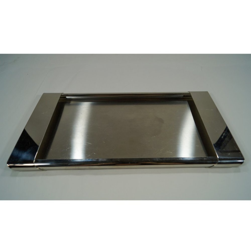 Alessi Italy Silvio Coppola 18/10 Stainless Tiffany #7216 Handled Serving Tray